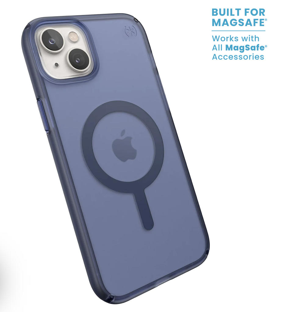 SPECK PRESIDIO PERFECT-MIST MAGSAFE IPHONE 14 PLUS CASES, COASTAL BLUE