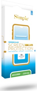 SIMPLE IPHONE 15 PLUS/IPHONE 15 PRO MAX TEMPERED GLASS SCREEN PROTECTOR