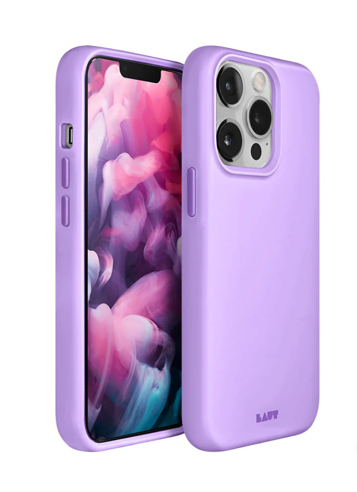Laut - Huex Pastel Case Compatible With Iphone 13 Pro Max (6.7") | Silky Smooth | Tactile Buttons • Violet