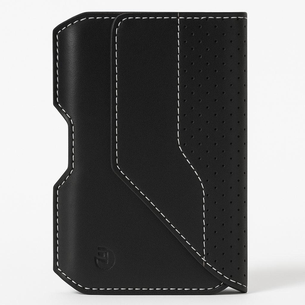 Nite Ize Clip Case Executive Holster Mobile Phone Case, Leather, Low Profile, Large
