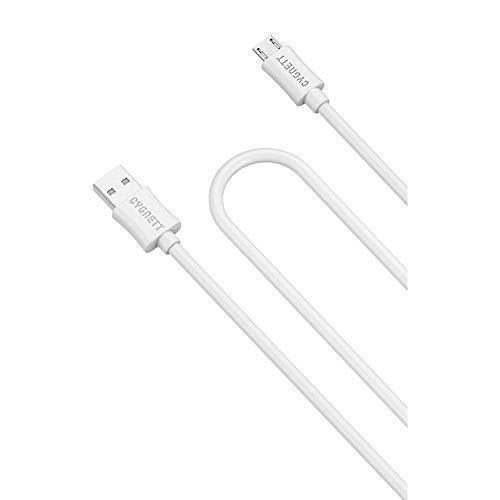 Cygnett Source Micro-Usb To Usb Round Soft Rubber Cable (1m/3.3') - White