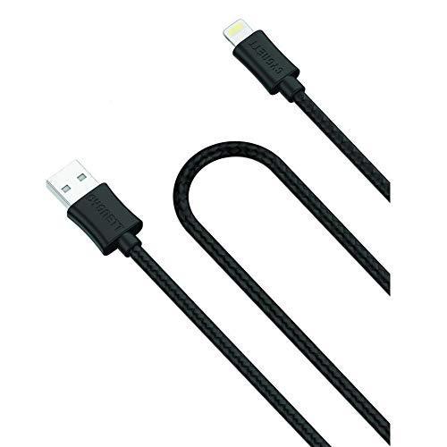 Cygnett Source Lightning To Usb-A Cable Fast Charge And Data Sync 1m 1 Metre Apple - Braided Black
