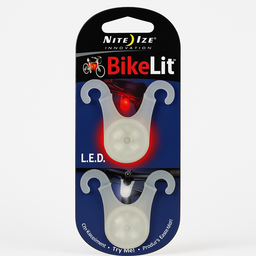 Nite Ize Bikelit Combo - Red & White