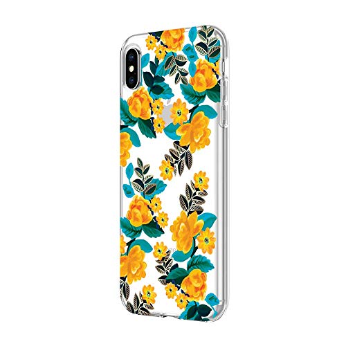 Incipio Design Series Protective Case For Iphone Xs Max (6.5") With Stylish Prints And Clear Cover Design - Desert Dahlia