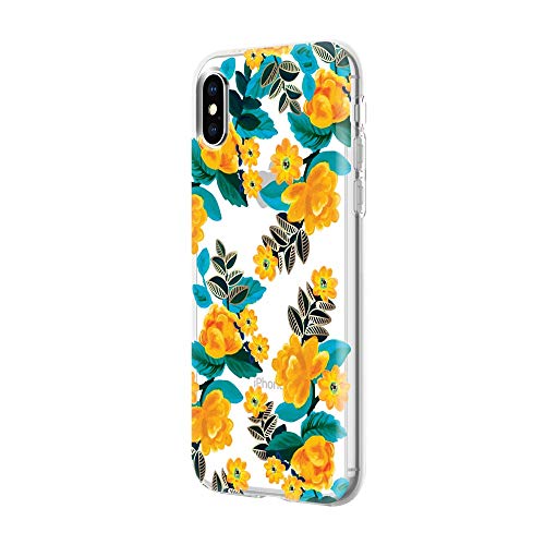 Incipio Design Series Protective Case For Iphone Xs (5.8") & Iphone X With Stylish Prints And Clear Cover Design - Desert Dahlia