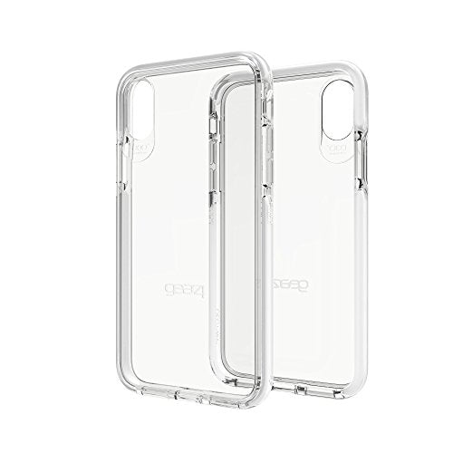 Gear4 Piccadilly Clear Case With Advanced Impact Protection [ Protected By D3o ], Slim, Tough Design For Iphone X/Xs – White