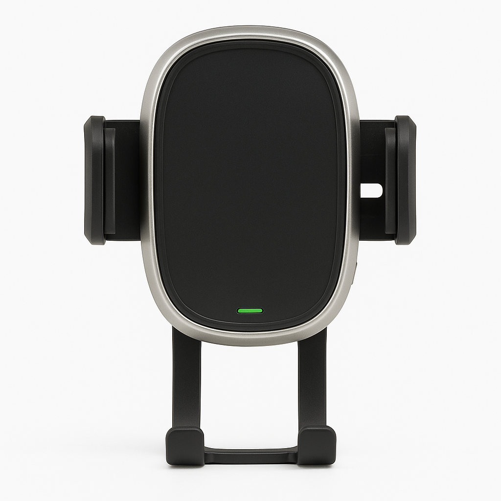 Puregear Autogrip 7.5w/10w Qi-Certified Wireless Car Charger, Self-Gripping System, 3 Ft. Usb-C Charging Cable, Black Vent Mount For Qi Enabled Phone - Iphone 12/11, Galaxy S20/Note 20, Pixel, & More