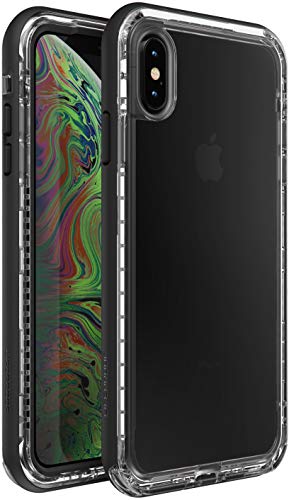 LIFEPROOF NEXT SERIES CASE FOR IPHONE XS MAX - RETAIL PACKAGING - BLACK CRYSTAL