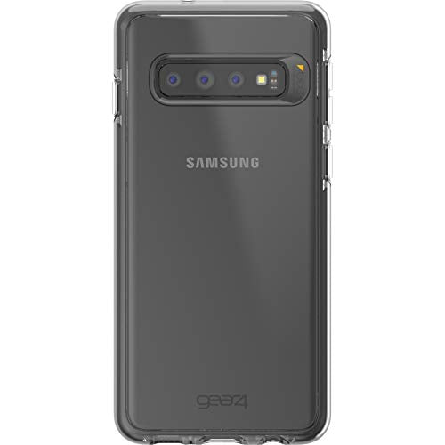 Gear4 Piccadilly Clear Case With Advanced Impact Protection [ Protected By D3o ], Slim, Tough Design For Samsung Galaxy S10 Black Open Box