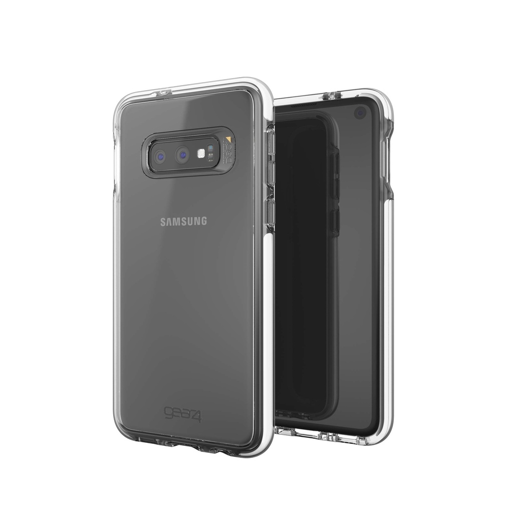 Gear4 Piccadilly Clear Case With Advanced Impact Protection [ Protected By D3o ], Slim, Tough Design For Samsung Galaxy S10e - White