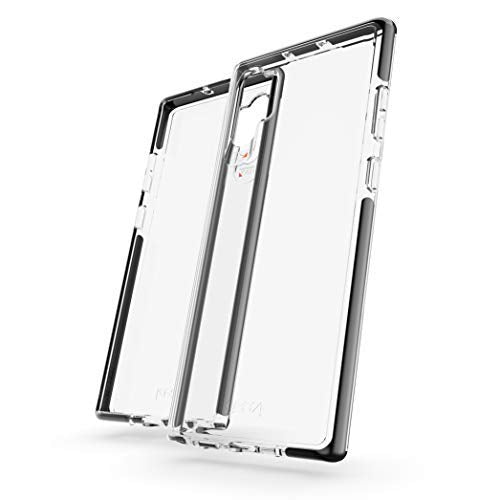Gear4 Zagg Piccadilly Compatible With Samsung Note 10+ - Case, Advanced Impact Protection With Integrated D3o Technology Phone Cover - Black (37400)