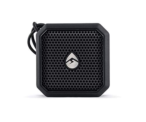 Ecoxgear Ecopebble Lite Gdi-Explt501 Rugged Waterproof Floating Portable Bluetooth Wireless 5-Watt Mini Smart Speaker (Black)
