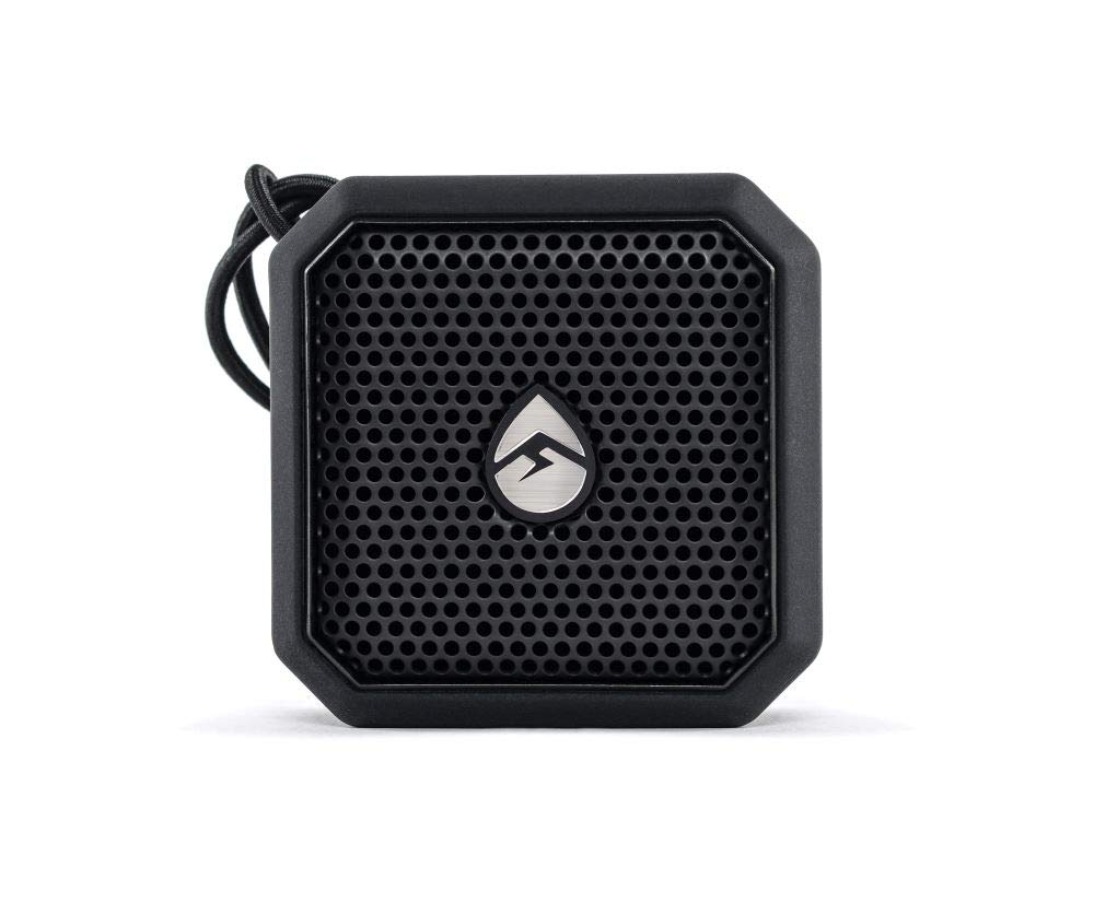 Ecoxgear Ecopebble Lite Gdi-Explt501 Rugged Waterproof Floating Portable Bluetooth Wireless 5-Watt Mini Smart Speaker (Black)