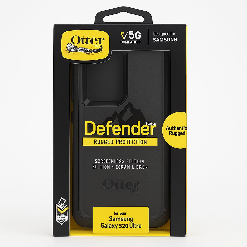 Otterbox Defender Series Screenless Case Case For Galaxy S20 Ultra/Galaxy S20 Ultra 5g (Only - Not Compatible With Any Other Galaxy S20 Models) - Black