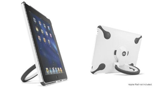 Newertech Nuguard Gripstand - White. Protective Case, Display Stand, & Hand Grip For The Ipad Nwtpadnuggsw