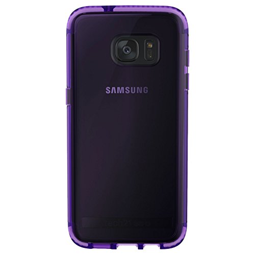 Tech21 Evo Frame Case For Samsung Galaxy S7 Edge - Hopeline Purple