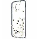Kate Spade New York Flexible Hardshell For Moto Z Droid - Confetti Dot Gold Foil / Clear